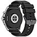 Cinturino Ufficiale Per Ticwatch Atlas 24mm, Silicone Bianco Stile Armatura, Compatibile Con Ticwatch Atlas /pro5 Enduro /itouch Air3 Black - Foto miniatura 2