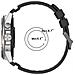 Cinturino Ufficiale Per Ticwatch Atlas 24mm, Silicone Bianco Stile Armatura, Compatibile Con Ticwatch Atlas /pro5 Enduro /itouch Air3 Black - Foto miniatura 5