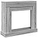 Cornice per Camino Grigio Sonoma 100x30x87,5 cm in Truciolato - Foto miniatura 1
