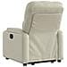 Poltrona Alzapersona Reclinabile Crema in Similpelle - Foto miniatura 5