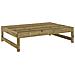 Poggiapiedi da Giardino 120x80 cm in Legno Impregnato di Pino - Foto miniatura 3
