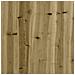 Poggiapiedi da Giardino 120x80 cm in Legno Impregnato di Pino - Foto miniatura 6
