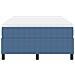 Letto Box Spring con Materasso Blu 120x200 cm Fodera in Corduroy - Foto miniatura 7