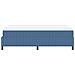 Letto Box Spring con Materasso Blu 120x200 cm Fodera in Corduroy - Foto miniatura 8