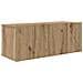 Set mobile TV 2 pcs rovere artigianale 80 x 30 x 30 cm - Foto miniatura 6