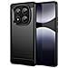 Custodia B-case Tpu Silicone Cover Case Per Xiaomi Redmi Note 14 Pro 4g Carbon Metal Black - Foto miniatura 1