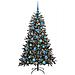 Albero di Natale artificiale con 150 LED Verde 150 cm - Foto miniatura 3
