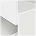 Mobile angolare Bianco 25,5x25x102cm Legno multistrato - Foto miniatura 8