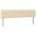 Giroletto a Molle con Materasso Crema 120x190 cm in Tessuto - Foto miniatura 7