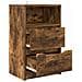 Comodino Rovere fumé 40 x 30 x 467 cm Legno multistrato - Foto miniatura 5