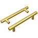 Maniglia per Armadio 2 pcs Oro 150 mm Acciaio inossidabile - Foto miniatura 1