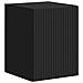 Set mobile TV Montaggio a parete 4 pcs Nero Legno multistrato - Foto miniatura 7