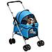 Passeggino per Cani Pieghevole Blu 76x50x100cm Tessuto Oxford - Foto miniatura 2