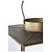 Lanterna Mohali Grande In Vetro E Metallo Ottone Anticato 24x42 Cm - Foto miniatura 3