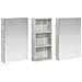 Set di Armadi da Bagno con porta 3 pcs 110 x 10,5 x 60,5 cm - Foto miniatura 5