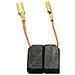 Spazzole di carbone per DeWalt DW402A Tipo 1 - 6,3 x 8 x 13,5 mm - coppia - Foto miniatura 1