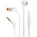 Auricolari In-Ear T110 WHITE con Microfono colore Bianco - Foto miniatura 1