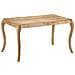 Tavolo Da Pranzo In Legno Massello Di Mango 135x75x76cm - Foto miniatura 1