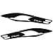 Adesivi 3d Protezioni Laterali Boomerang Per Yamaha Tmax 2001-07 Mod 3 - Foto miniatura 1