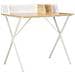 Scrivania Bianca e Naturale 80x50x84 cm - Foto miniatura 1