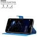 Custodia Compatibile Con Huawei P10 Lite In Pastello Blu - Coperchio Protettiva Con Chiusura Magnetica, Funzione Stand E Tasca Per Le Carte - Foto miniatura 4