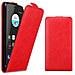 Custodia Compatibile Con Zte Blade V7 In Rosso Mela - Coperchio Protettivo In Design Flip Con Chiusura Magnetica - Foto miniatura 8