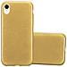 Cadorabo Custodia Compatibile Con Apple Iphone Xr In Oro - Coperchio Protettivo In Silicone Tpu Flessibile Con Design Spazzolato - Foto miniatura 4