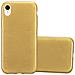 Cadorabo Custodia Compatibile Con Apple Iphone Xr In Oro - Coperchio Protettivo In Silicone Tpu Flessibile Con Design Spazzolato - Foto miniatura 1