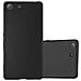 Custodia Compatibile Con Sony Xperia M5 In Nero Metallico - Coperchio Protettivo In Silicone Tpu Flessibile - Foto miniatura 1