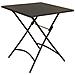 Romanus - Set Tavolo In Metallo Cm 70 X 70 X 72 H Con 2 Poltrone Maris - Foto miniatura 4