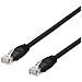 Cavo Patch U / Utp Cat6 1m, 250 Mhz, Resistente Ai Raggi Uv, Nero - Foto miniatura 2
