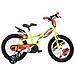 Bicicletta per Bambini Raptor Giallo Fluorescente 14"" - Foto miniatura 1