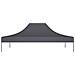 Tetto per Tendone per Feste 4x3 m Antracite 270 g / m² - Foto miniatura 6