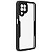 Cover Galaxy A22 4g Retro Plexiglass Fronte Polimero Rinforzata Bordo Nero - Foto miniatura 2