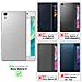 Custodia Compatibile Con Sony Xperia X In Classy Argento - Coperchio Protettiva Con Chiusura Magnetica, Funzione Stand E Tasca Per Le Carte - Foto miniatura 2