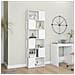 Libreria /Divisorio Bianco 60x24x186 cm - Foto miniatura 3