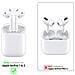 Custodia Compatibile Con Apple Airpod 1 & 2 - Design Blue Whale - Custodia Protettiva Per Cuffie In Silicone Indossabile 3d Case Portachiavi - Foto miniatura 2