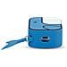 Custodia Compatibile Con Apple Airpod 1 & 2 - Design Blue Whale - Custodia Protettiva Per Cuffie In Silicone Indossabile 3d Case Portachiavi - Foto miniatura 5