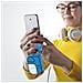 Custodia Compatibile Con Apple Airpod 1 & 2 - Design Blue Whale - Custodia Protettiva Per Cuffie In Silicone Indossabile 3d Case Portachiavi - Foto miniatura 6