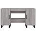 Scrivania Grigio Sonoma 140x50x75 Cm In Legno Multistrato - Foto miniatura 6