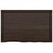Ripiano Marrone Scuro 100x60x (2-4) cm Massello Rovere Trattato - Foto miniatura 3