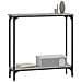 Tavolino Consolle Grigio Sonoma 75x22,5x75 Cm Legno Multistrato - Foto miniatura 3