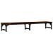 Supporto Monitor Rovere Fumo 105x23x15,5 Cm Legno Multistrato - Foto miniatura 2