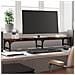 Supporto Monitor Rovere Fumo 105x23x15,5 Cm Legno Multistrato - Foto miniatura 1