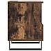 Comodino Rovere Fumo 40x35x50 Cm In Legno Multistrato - Foto miniatura 4