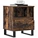 Comodino Rovere Fumo 40x35x50 Cm In Legno Multistrato - Foto miniatura 8