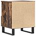 Comodino Rovere Fumo 40x35x50 Cm In Legno Multistrato - Foto miniatura 9