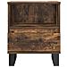Comodino Rovere Fumo 40x35x50 Cm In Legno Multistrato - Foto miniatura 10