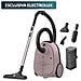 EB61CWPTD 600 Bagged Cleaner Aspirapolvere a Traino con Sacco Potenza 750 Watt Colore Whisper Pink - Foto miniatura 1