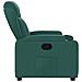 Poltrona Reclinabile In Tessuto Verde Scuro - Foto miniatura 7